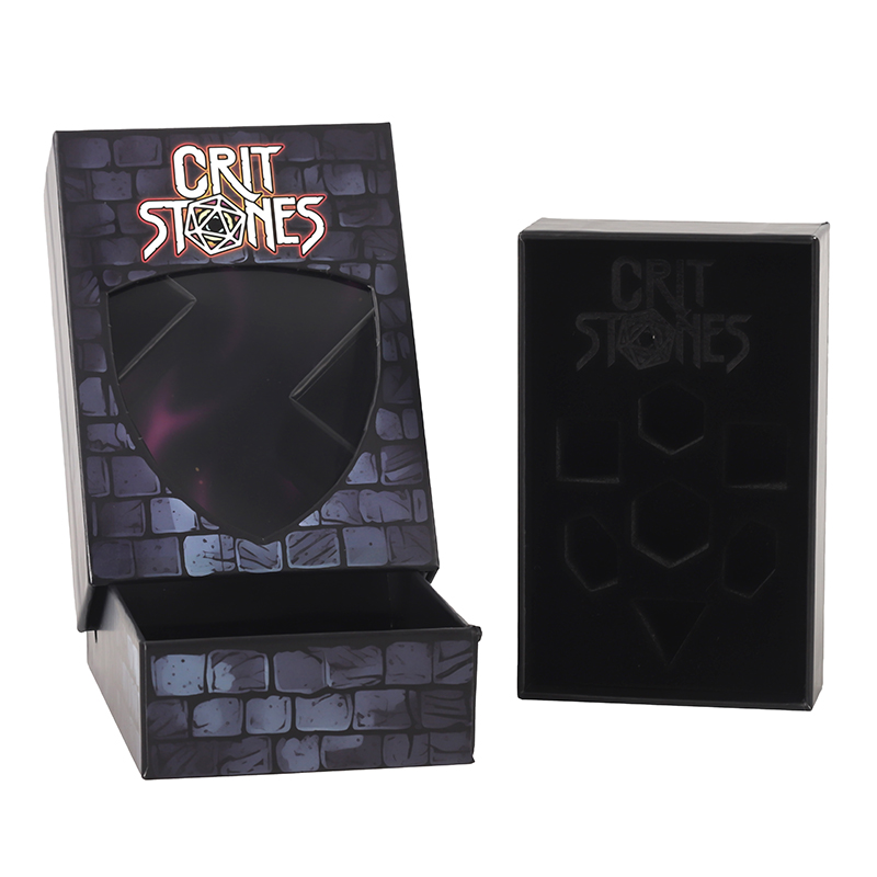 Custom luxury eyeglasses packaging box cheap rigid sunglasses box black cardboard drawer gift paper box