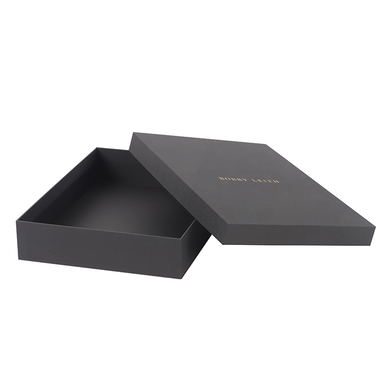 Wholesale foam insert lid paper box shoe clothing packaging box small slide gift box for shoe clothing