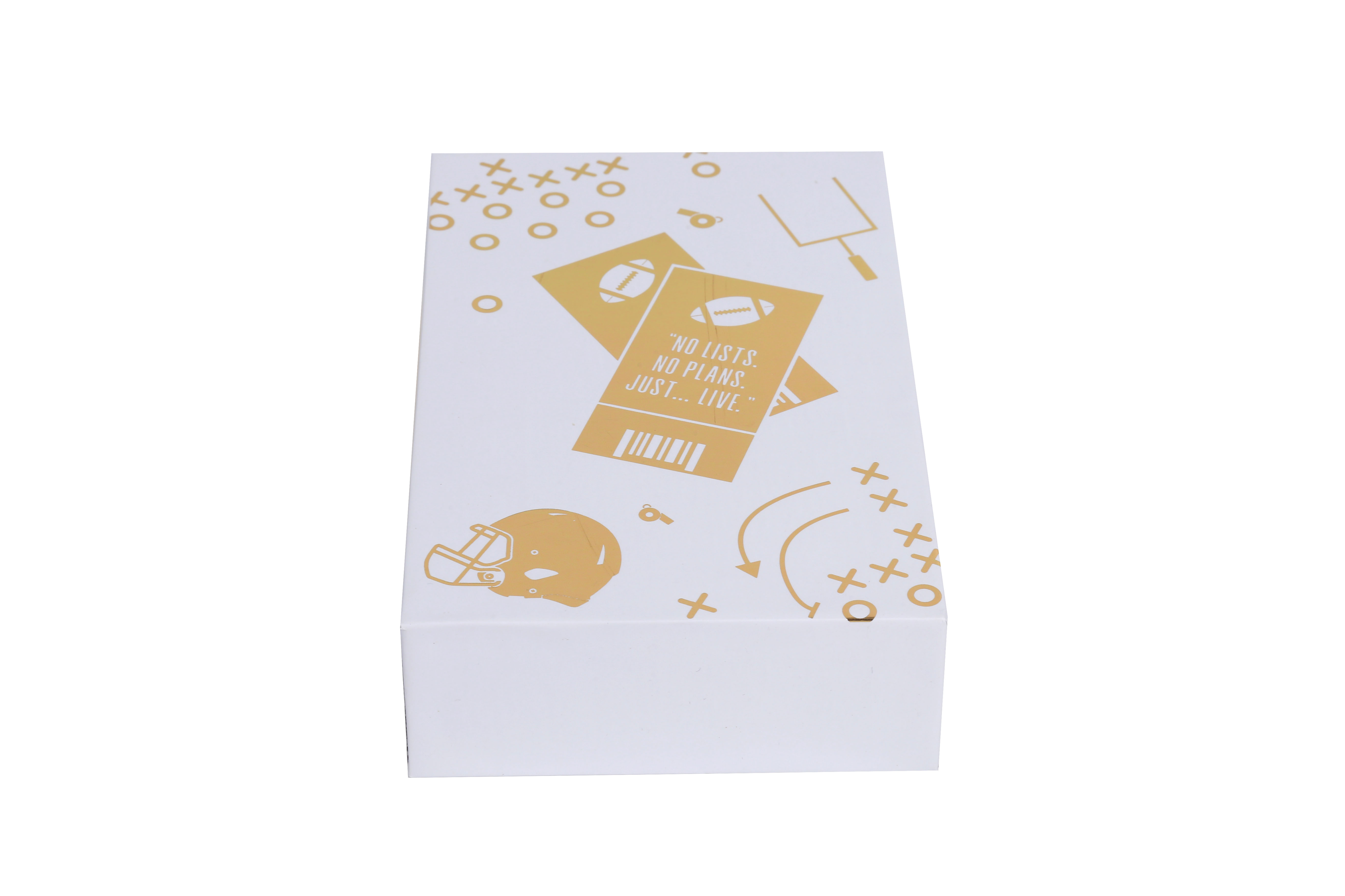 High quality custom cardboard slipcase white color china book cover