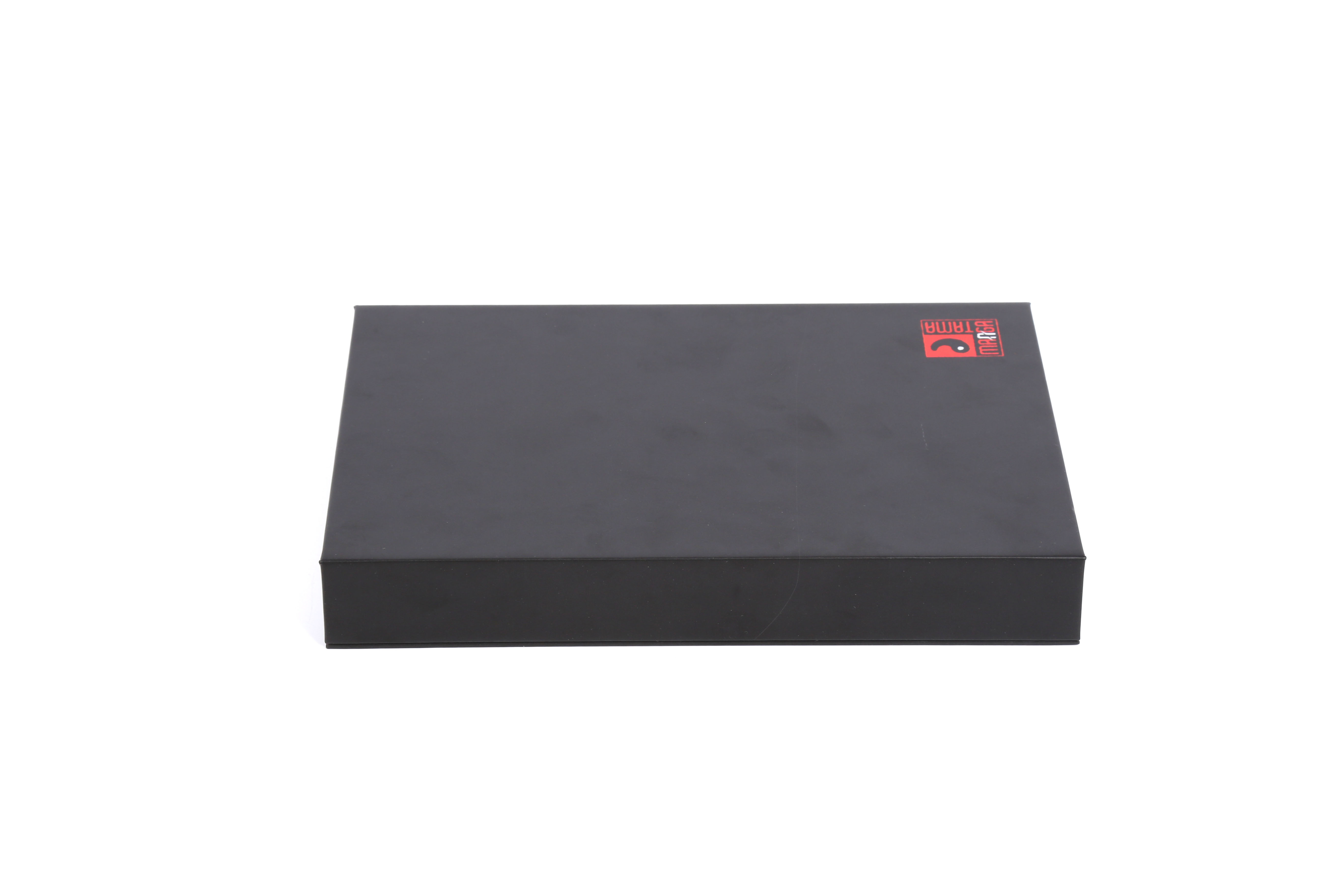 High Quality Cosmetic Gift Black Colors Custom Logo Printed Magnetic Box Packaging for Clothes