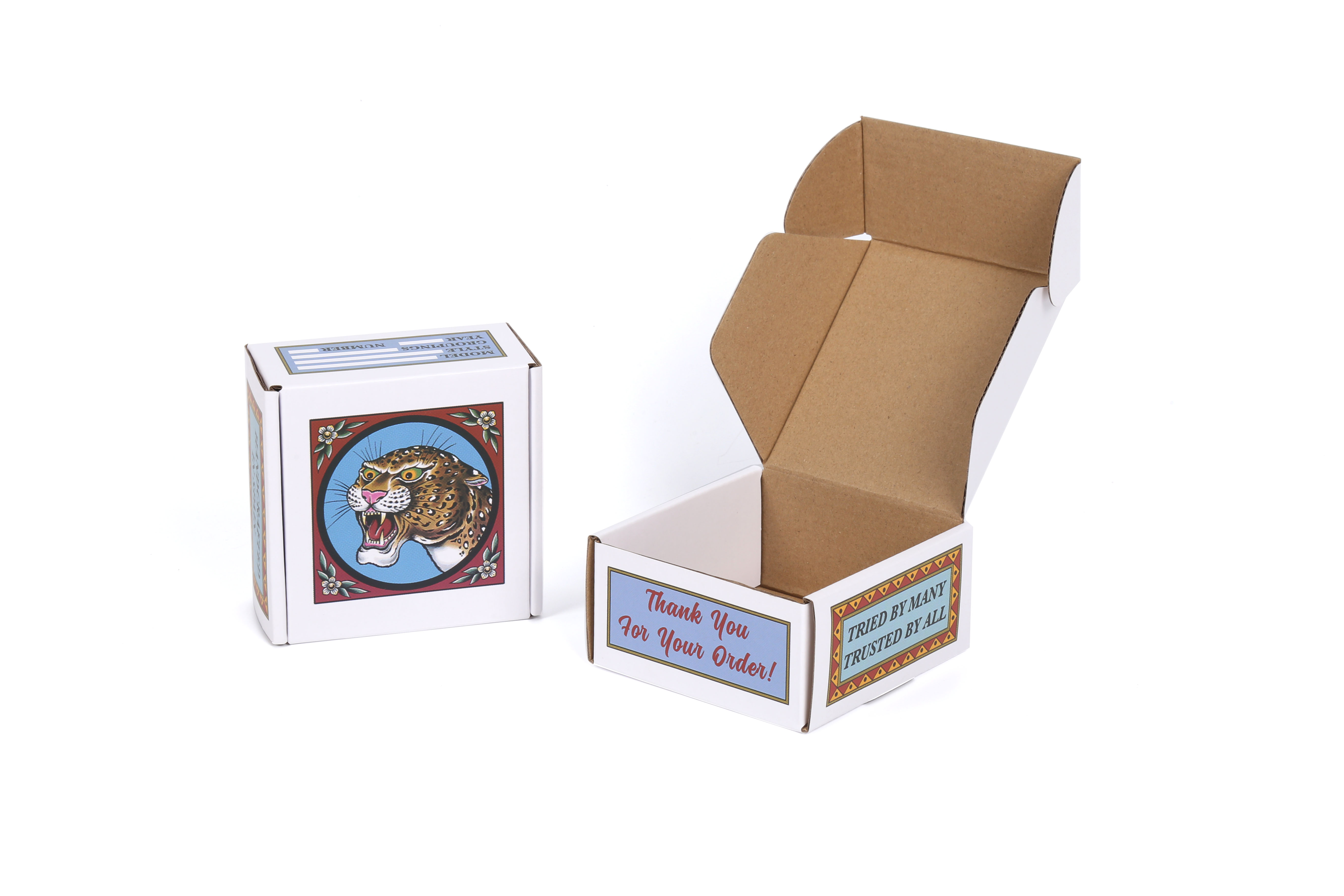 Custom logo corrugated paper box foldable Cosmetic packaging box Subdcription Shipping Mailer Box