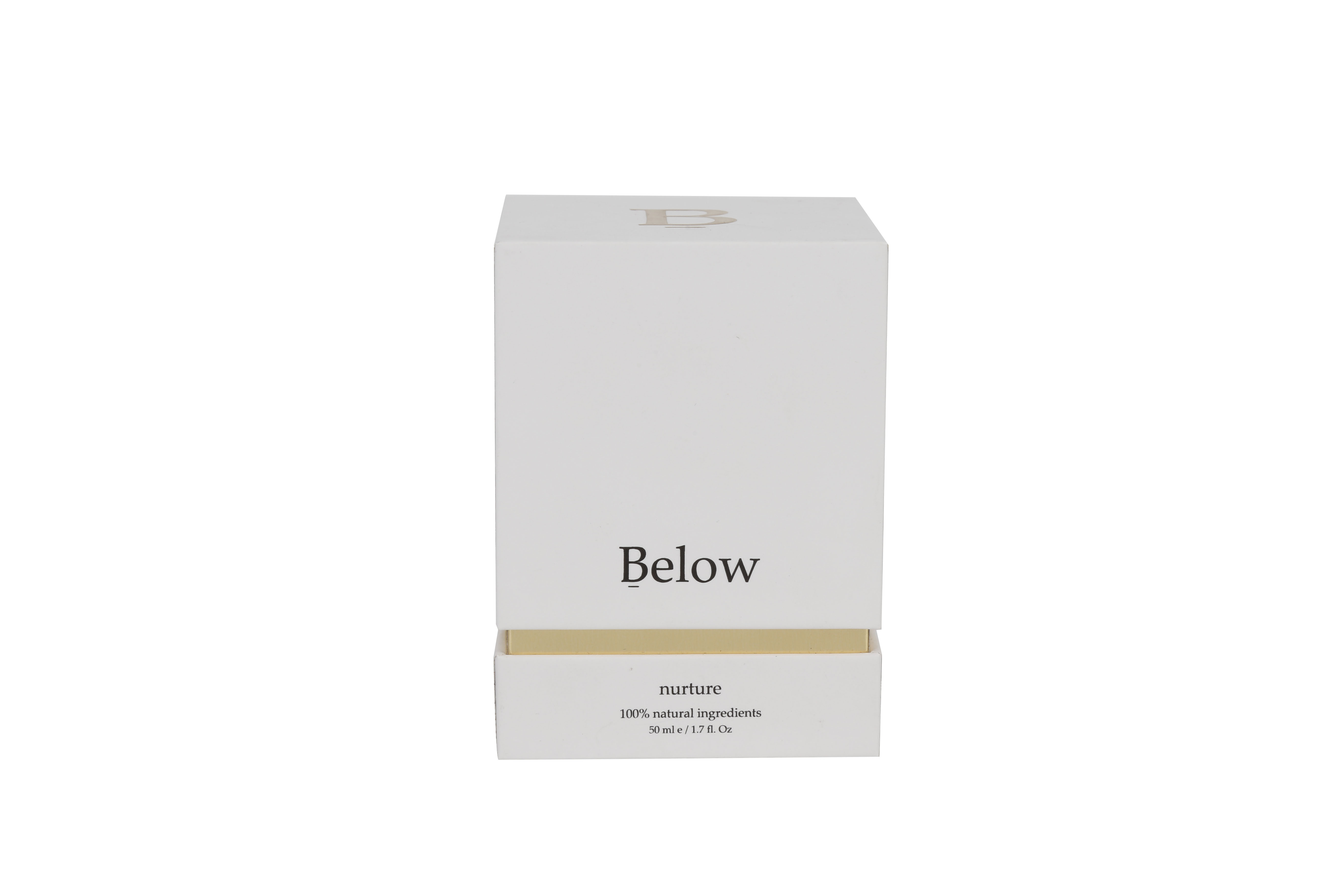 Two pieces cardboard luxury paper packaging  lid base box