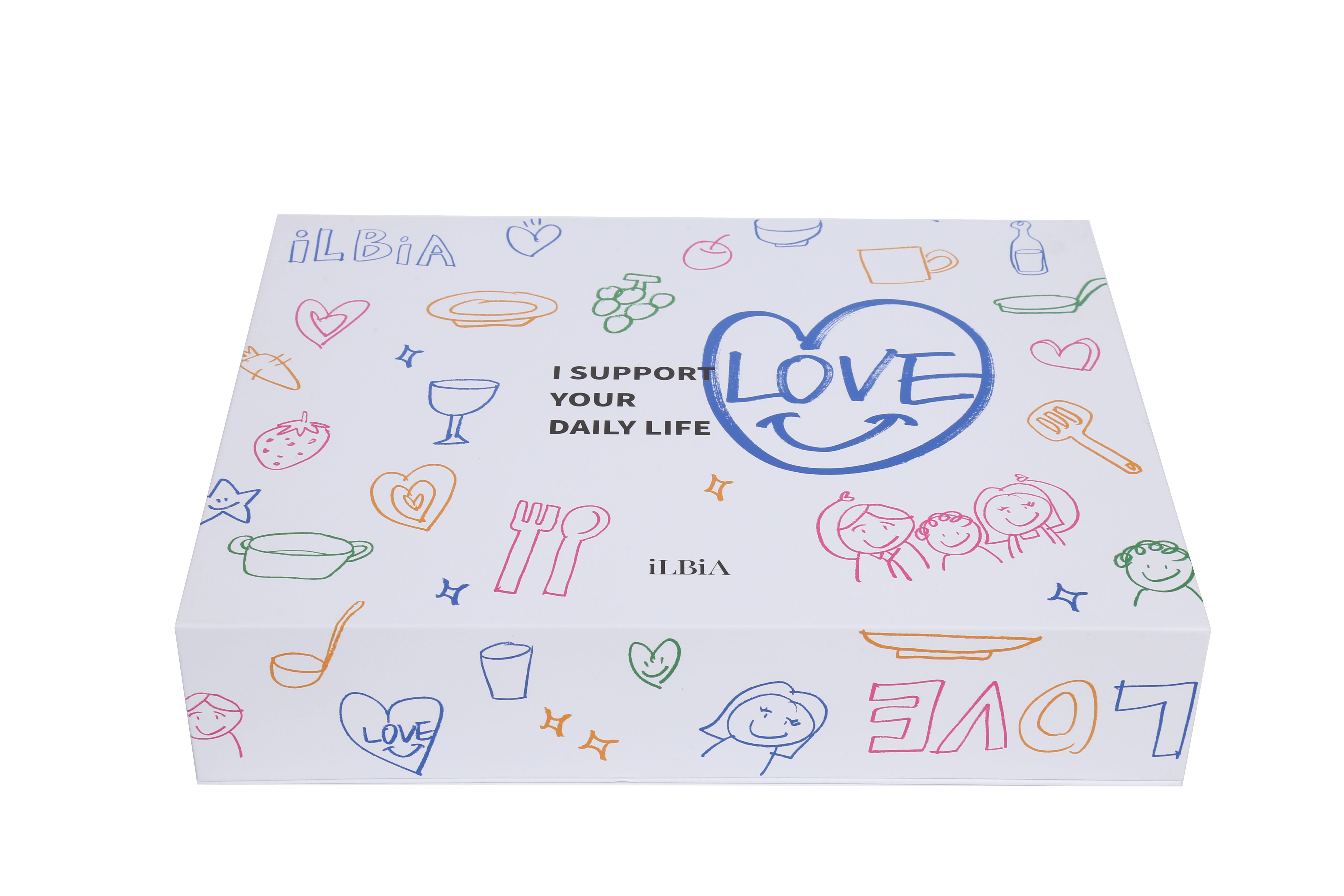 High Quality Cosmetic Gift Multi Colors Custom Logo Printed Magnetic Box Packaging