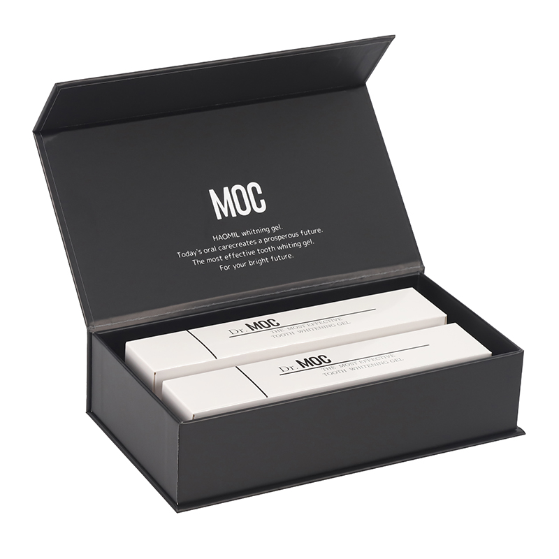 Custom printed luxury black magnetic gift box packaging wholesale gift boxes with magnetic lid