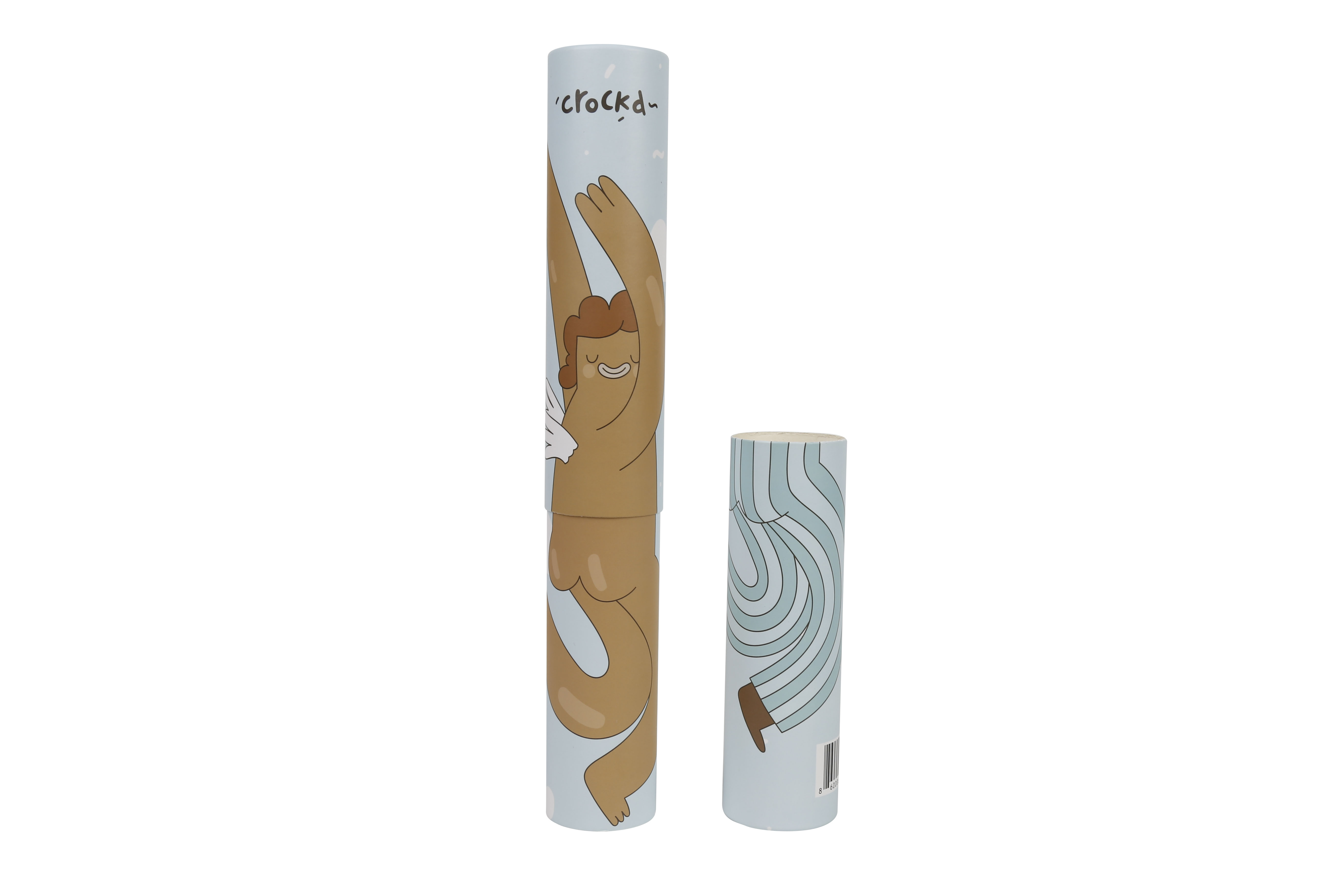 Long custom paper tube box