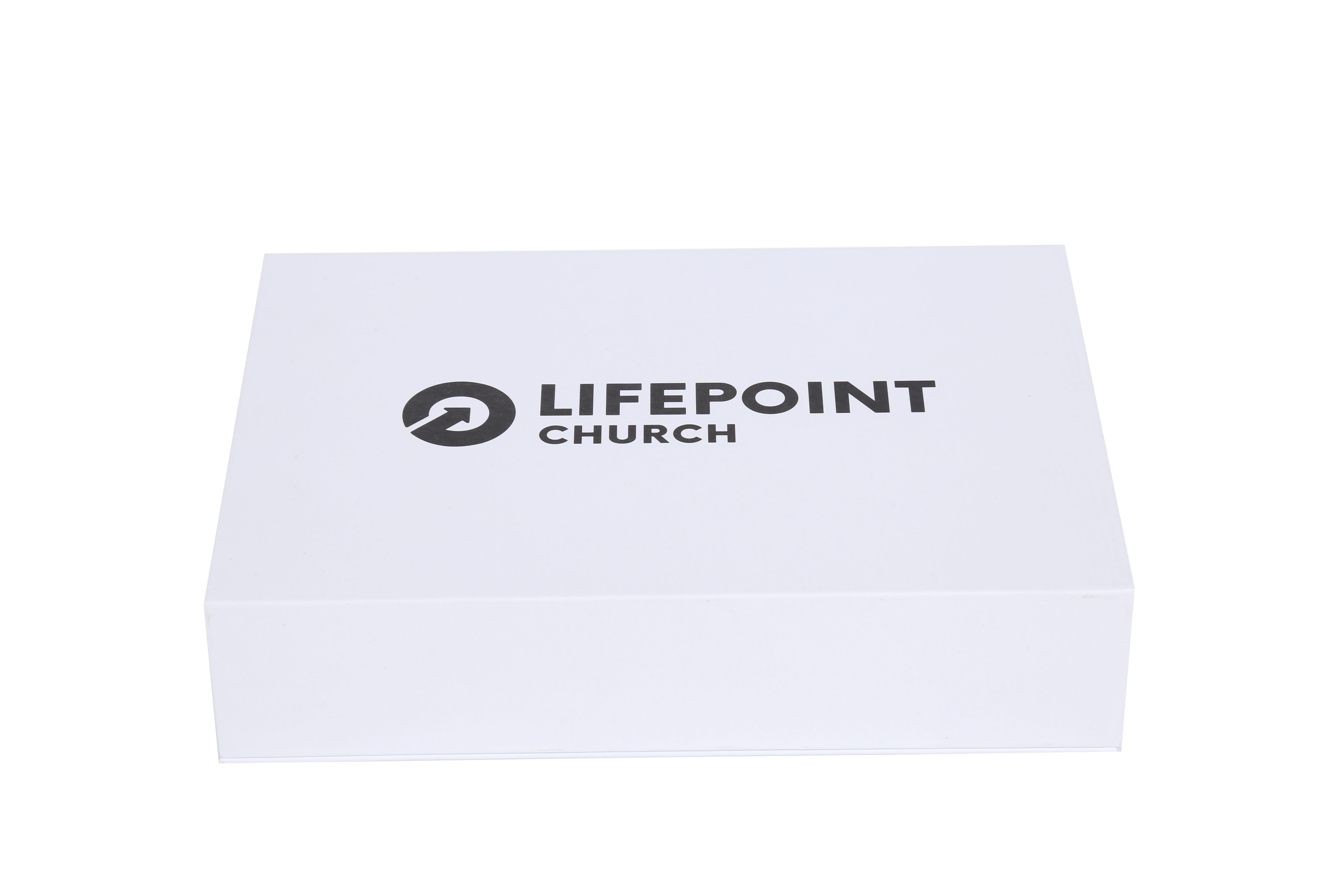 High Quality Cosmetic Gift White Colors Custom Logo Printed Magnetic Box Packaging