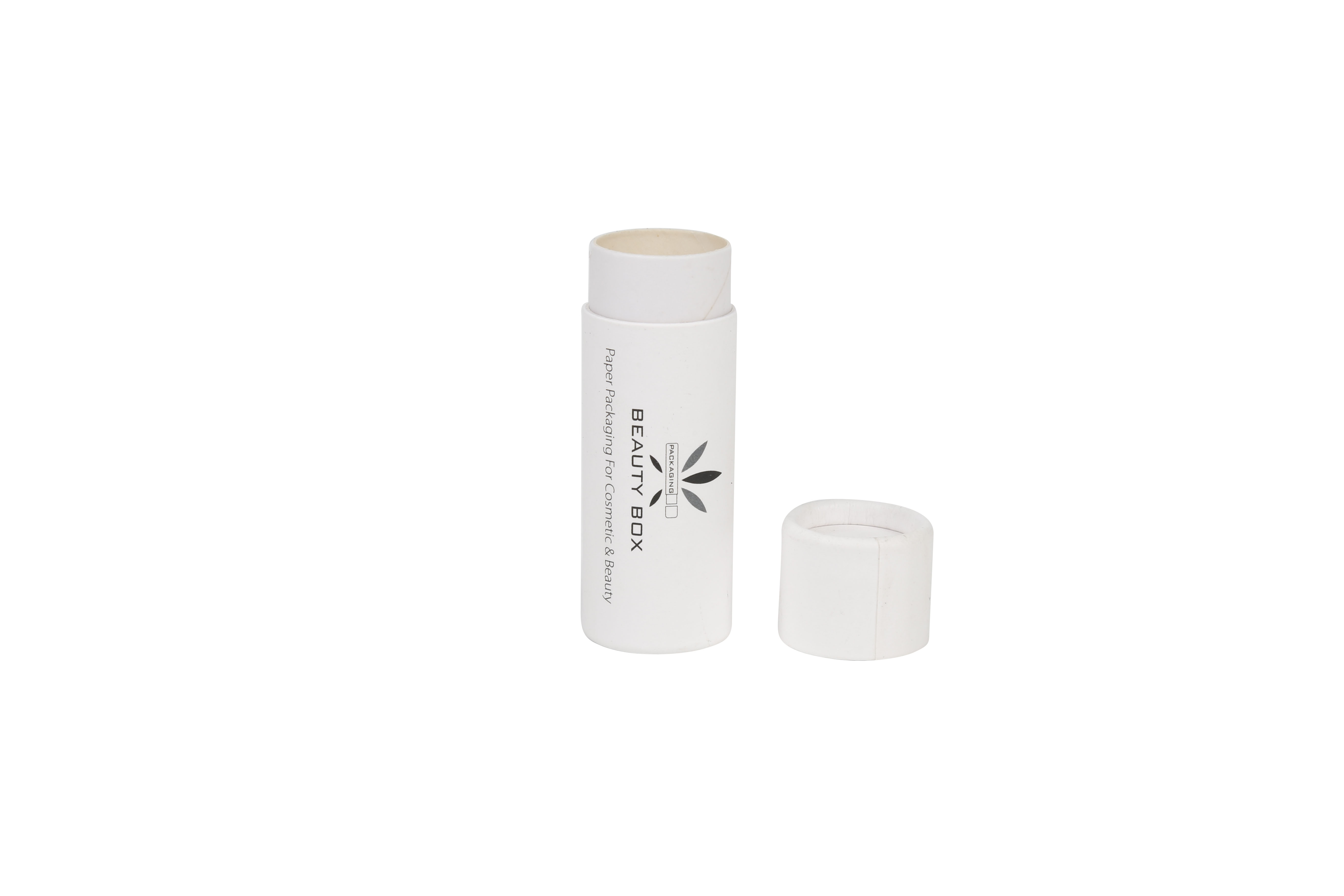 wholesale customize cardboard white paper tube box with your logo