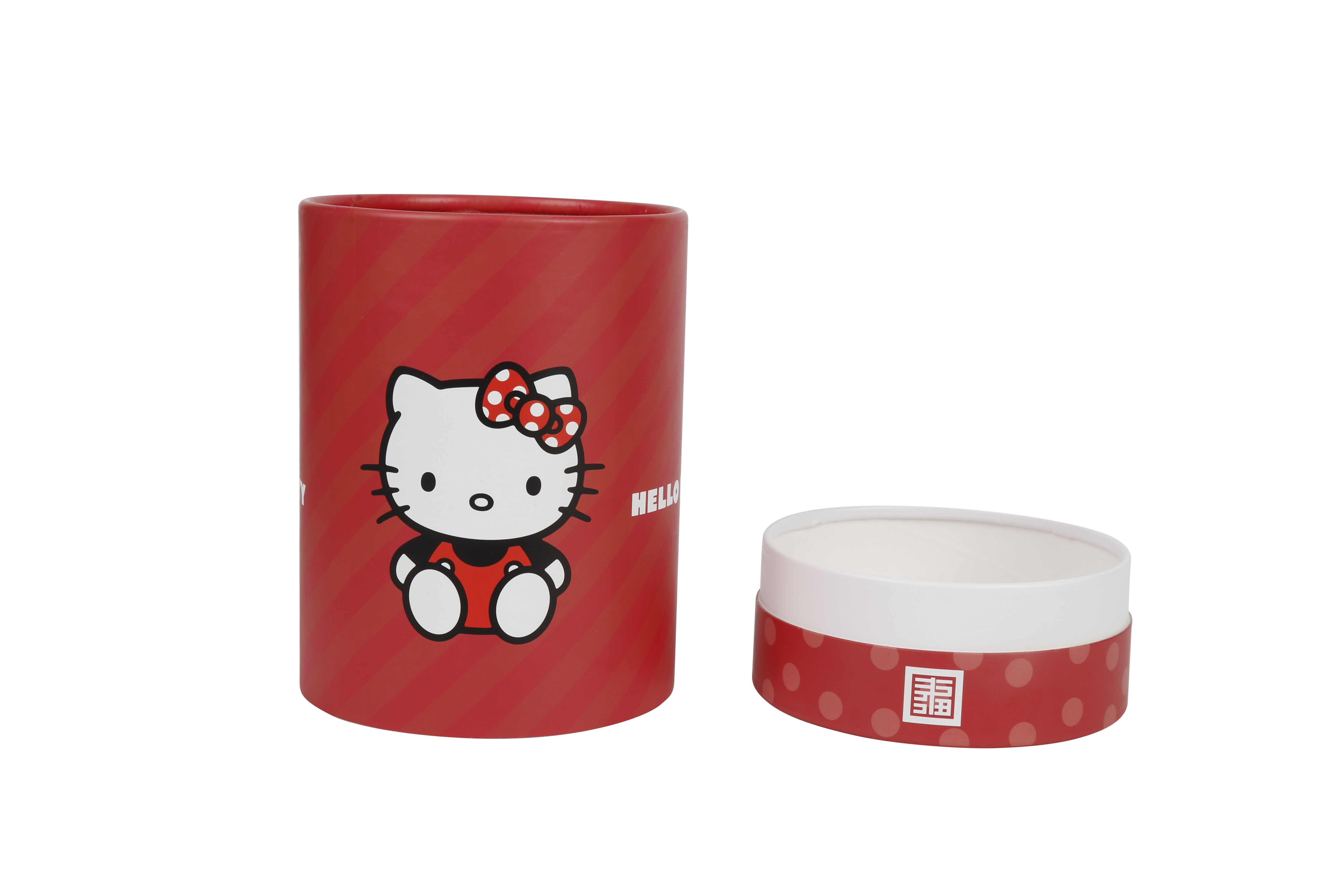 customize colorful printing paper tube box