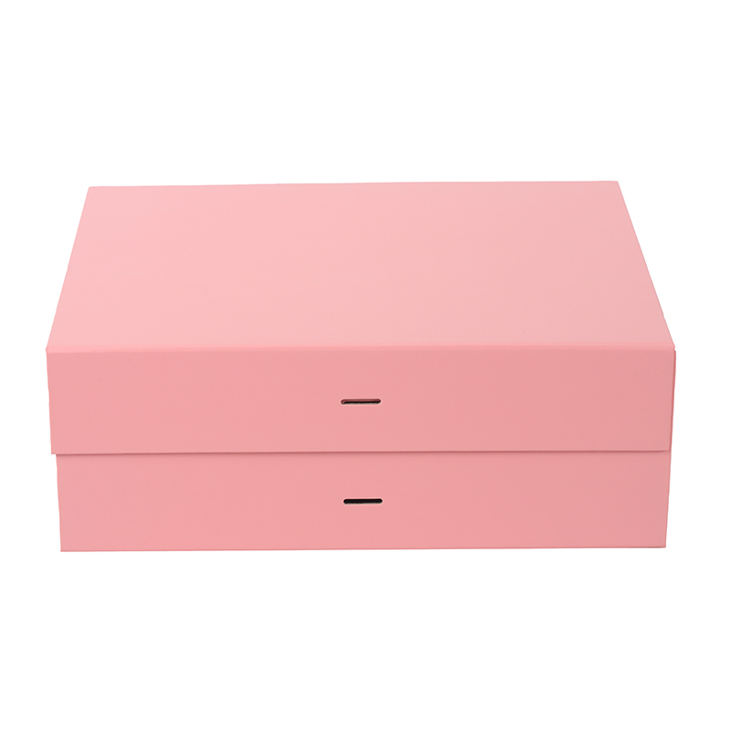 Custom foldable paper nail polish gift boxes pink cardboard false nails package luxury press on nails packaging box