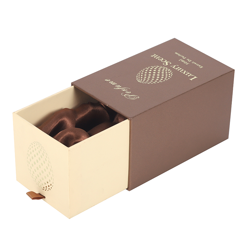 Custom logo luxury rigid cardboard drawer box packaging clothing gift box black drawer paper box