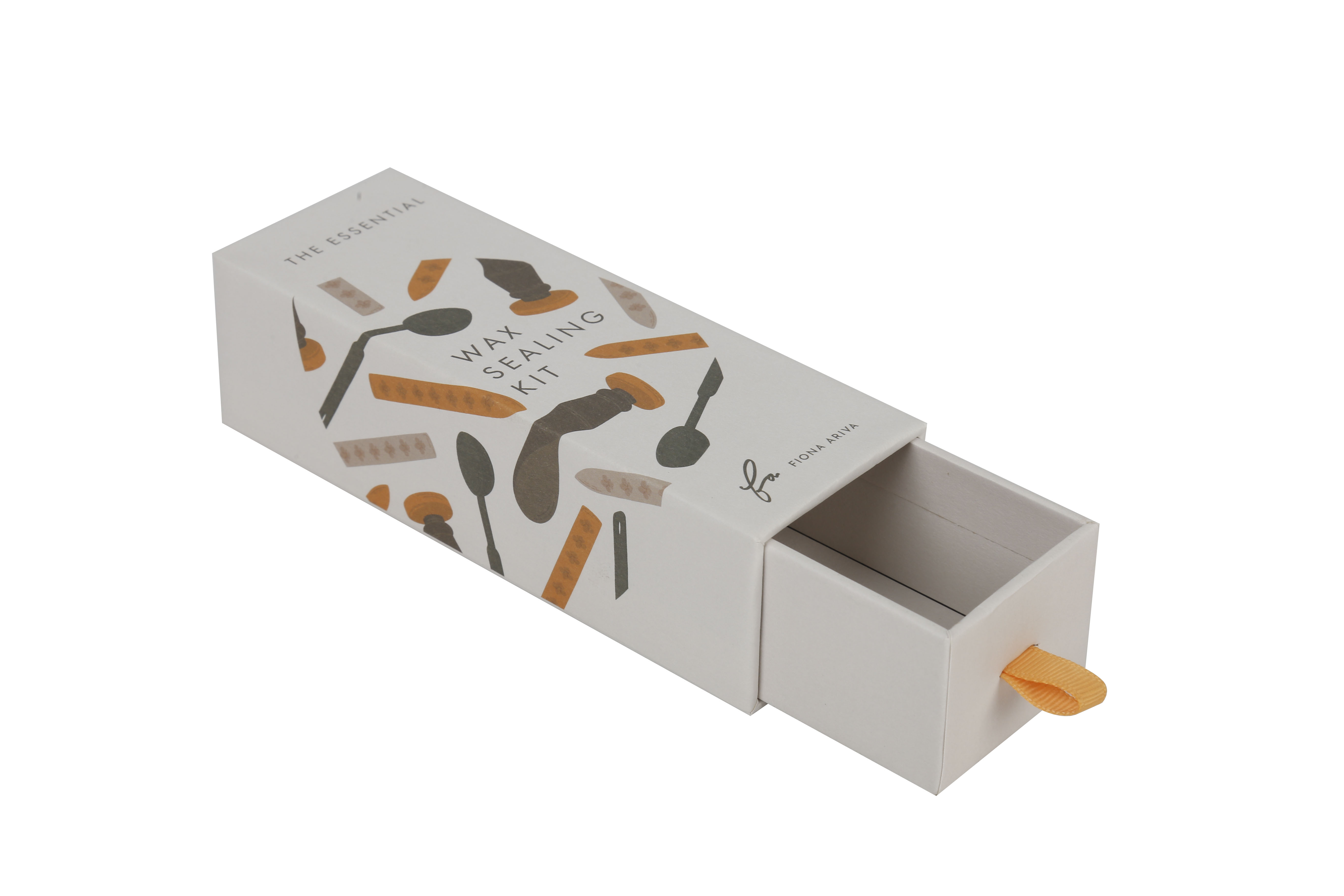 Customized magnetic box with small drawer box
