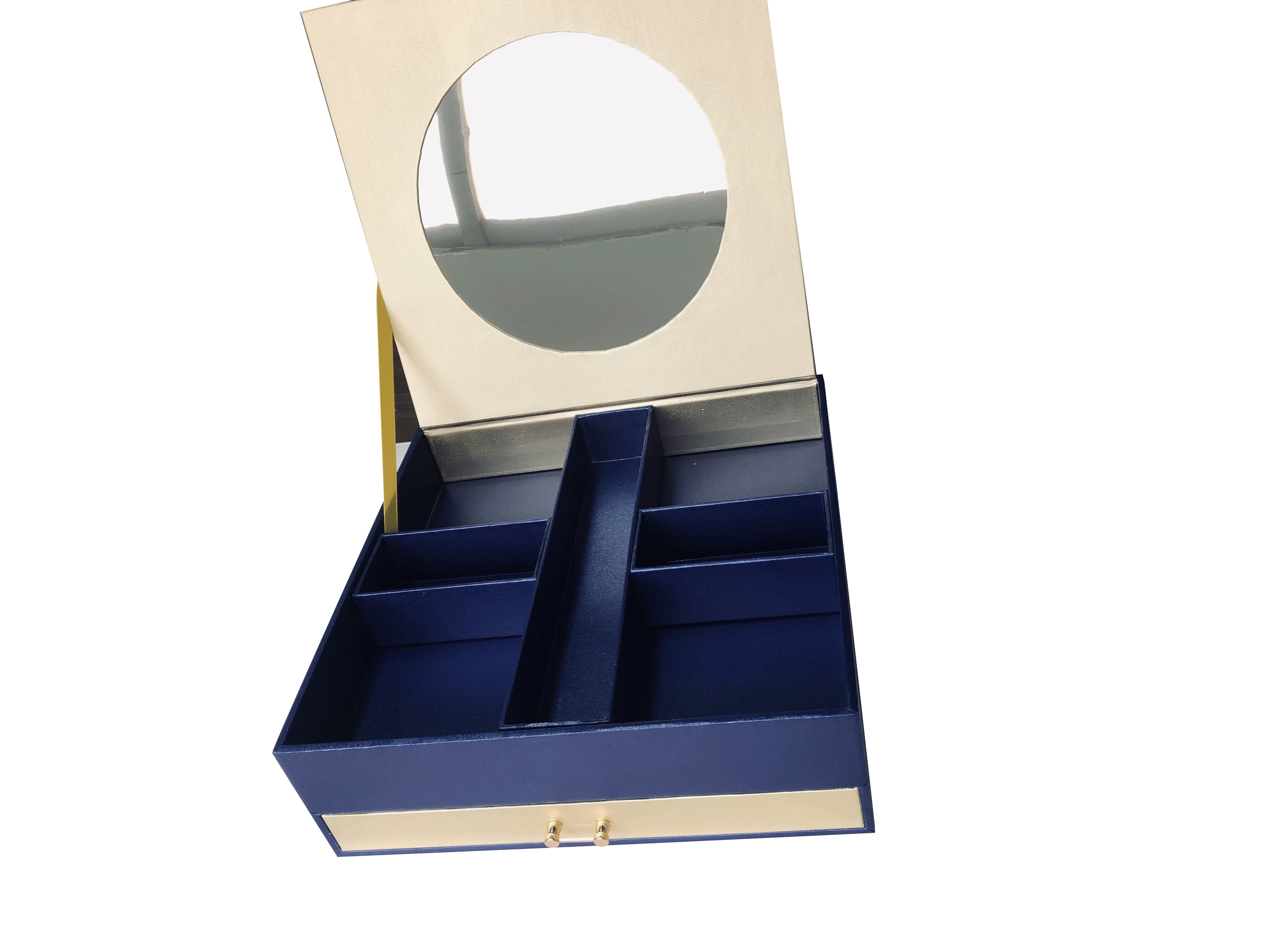 New design rigid cardboard luxury tow layer packaging box magnetic box
