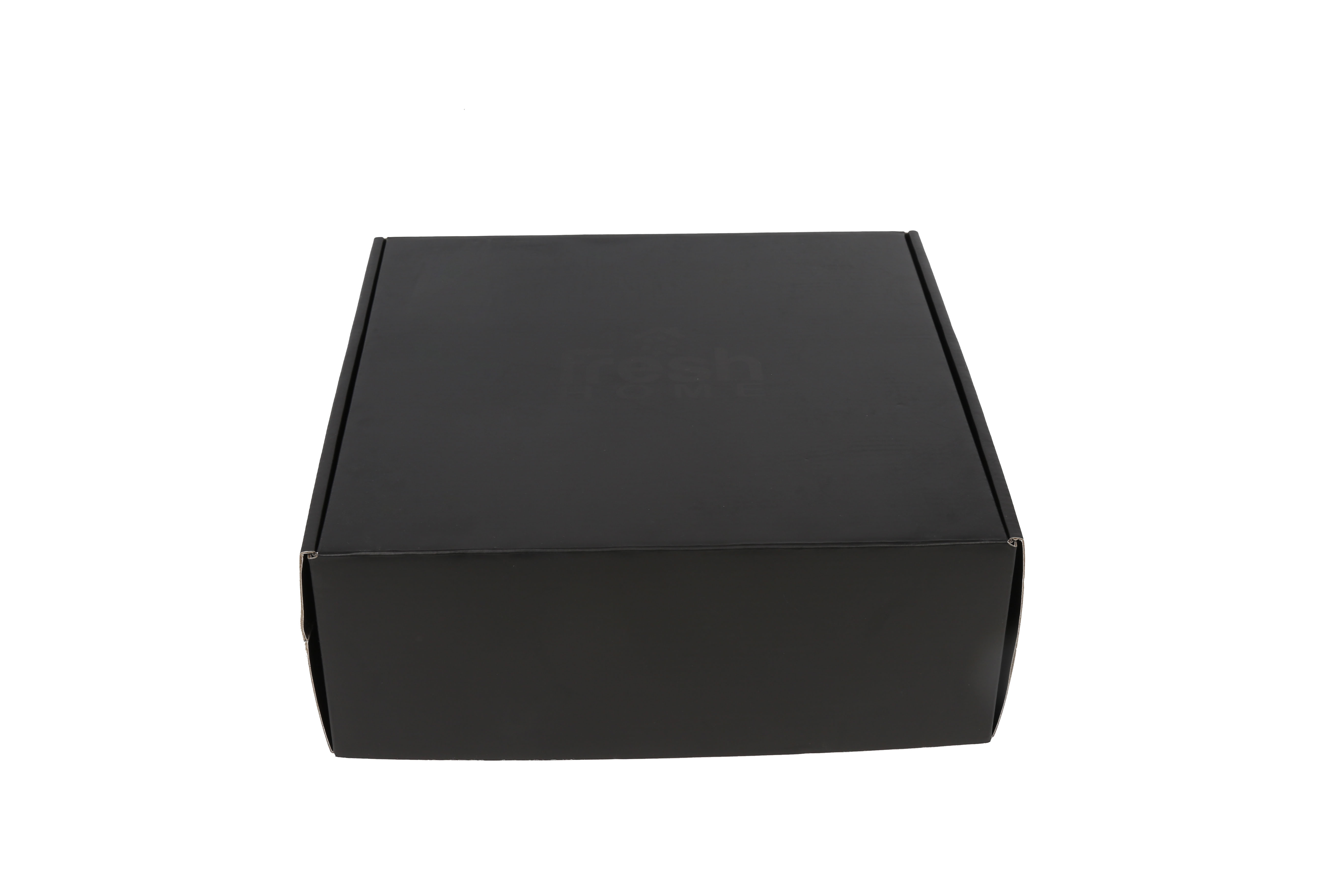 custom corrugated black shipping boxes with your logo