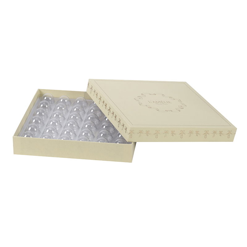 Hot stamping black rigid gift box rectangle bakery cookie packaging box customized pastry paper boxes with cardboard insert