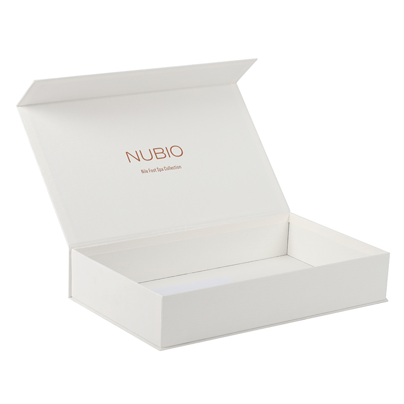 Custom printed luxury white magnetic gift box packaging wholesale gift boxes with magnetic lid