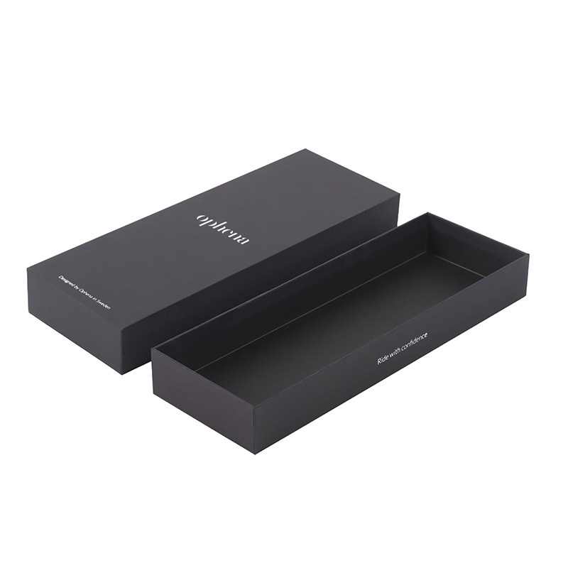 Custom logo long lid and base box empty bottle box packaging pen gift box for bottle