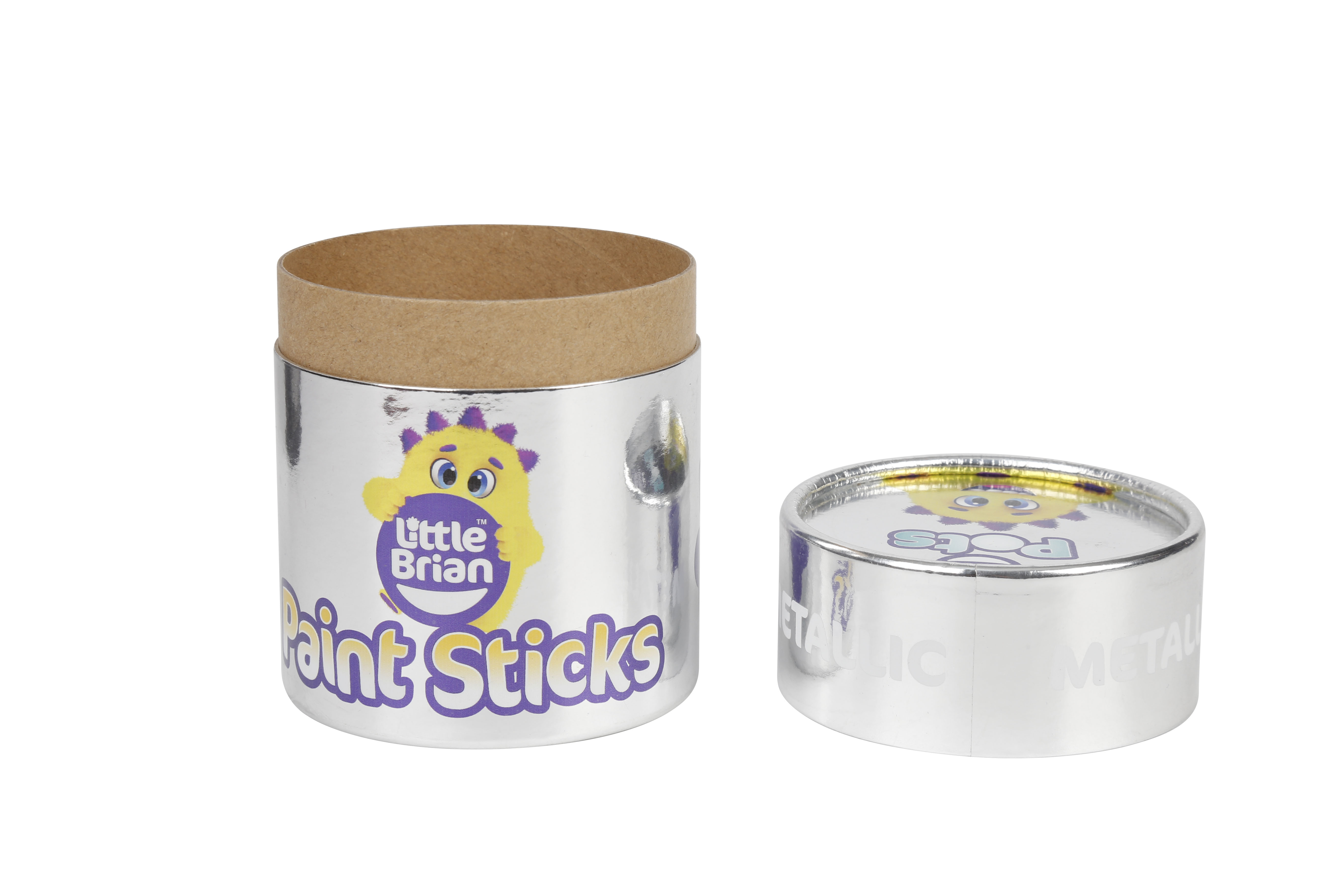Customized logo printed round boxes packaging  cylinder paper tube