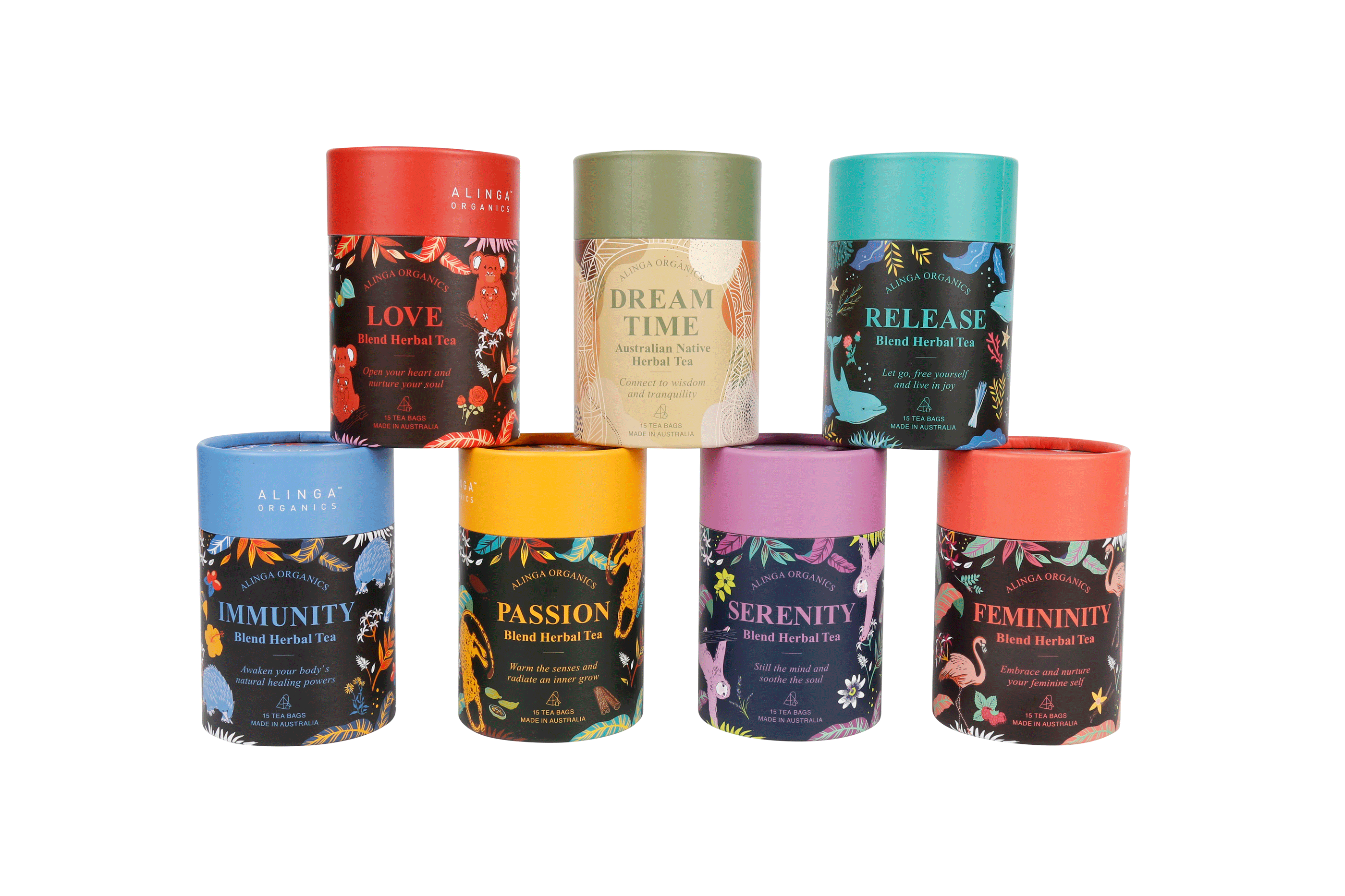 customize  paper tube box for tea bag