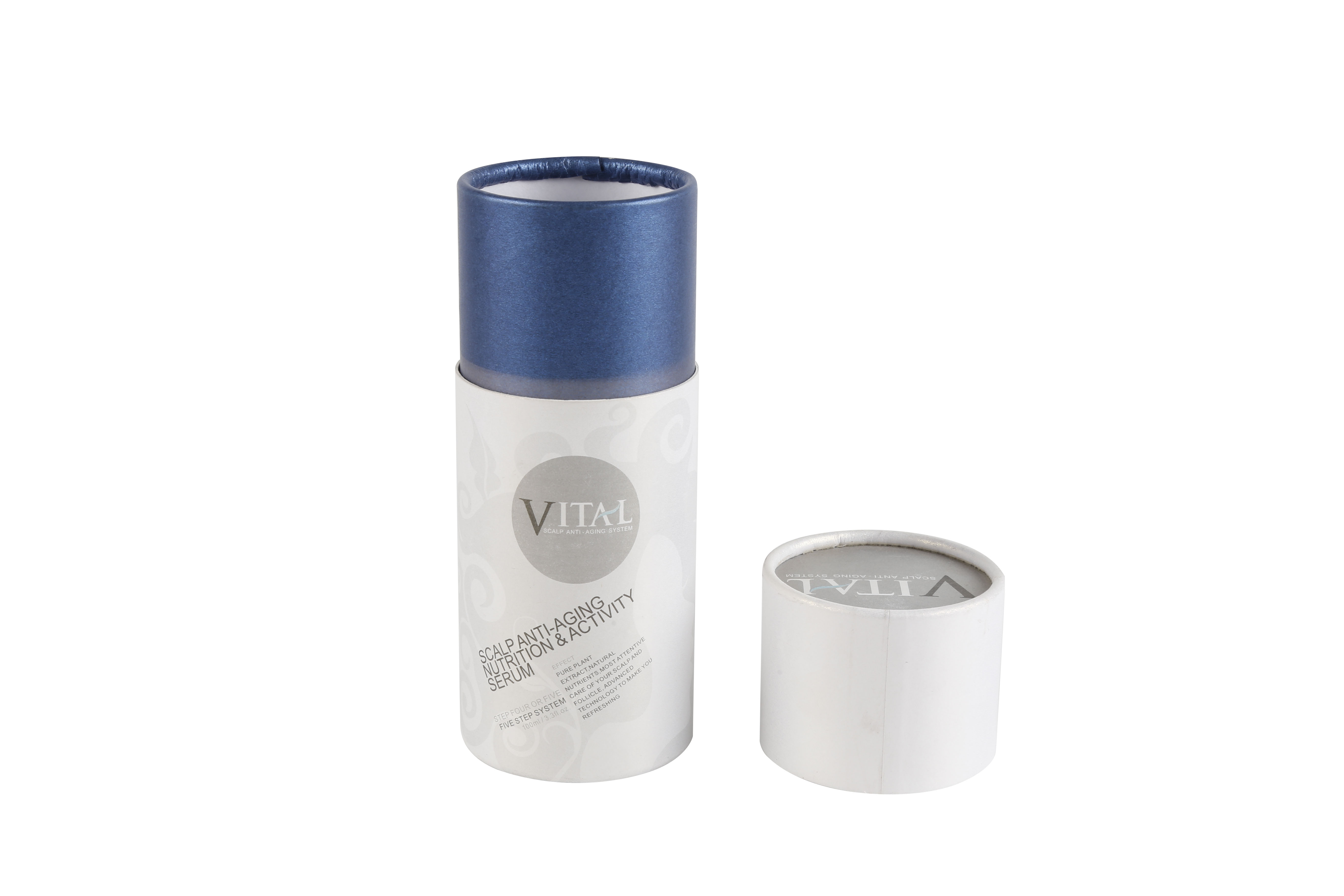 Portable Shenzhen Custom Luxury Cardboard Cylinder Packaging Box Food Tea Cosmetic Paper Tube for Packing