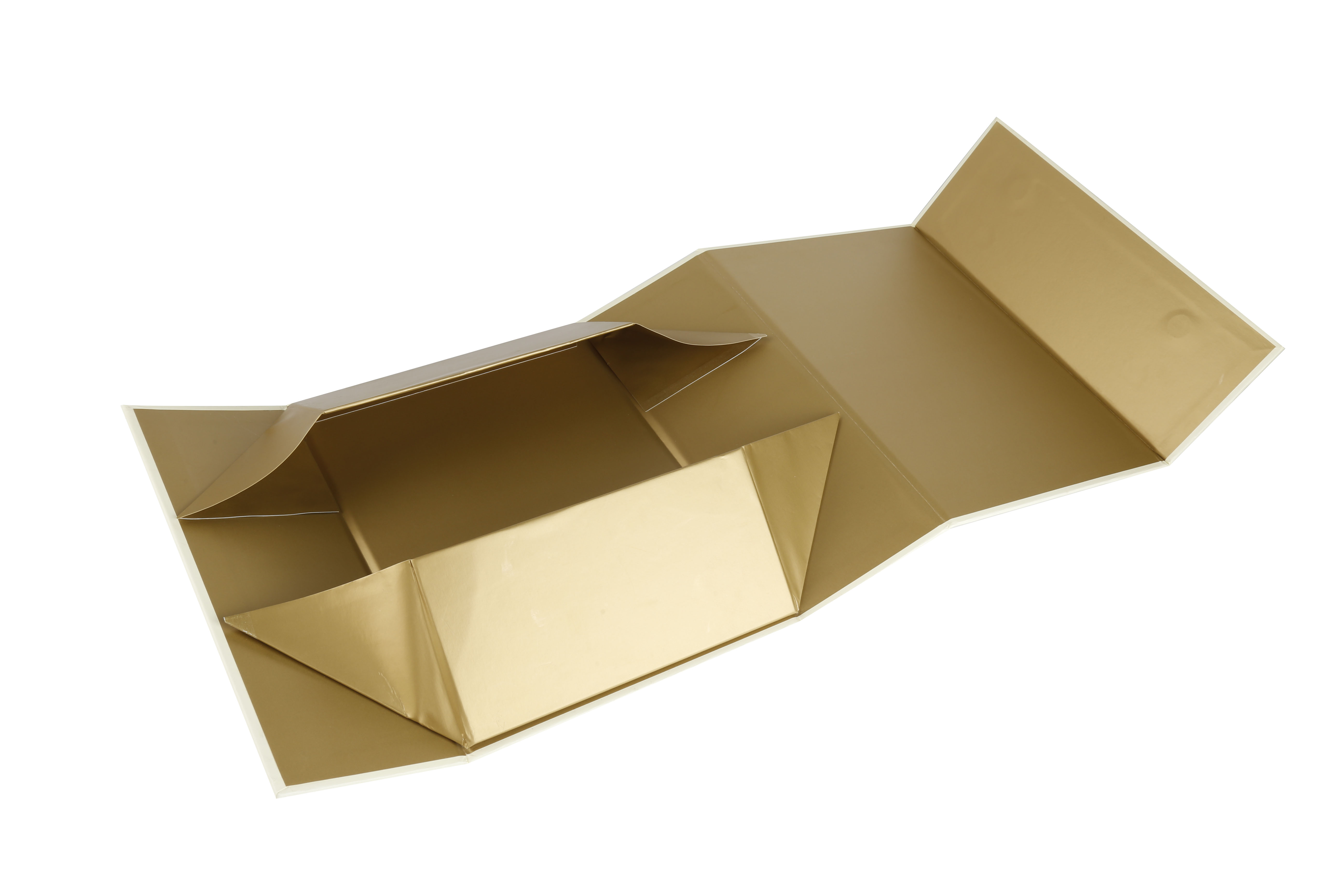Custom printed luxury gold folding magnetic gift box packaging wholesale foldable gift boxes with magnetic lid
