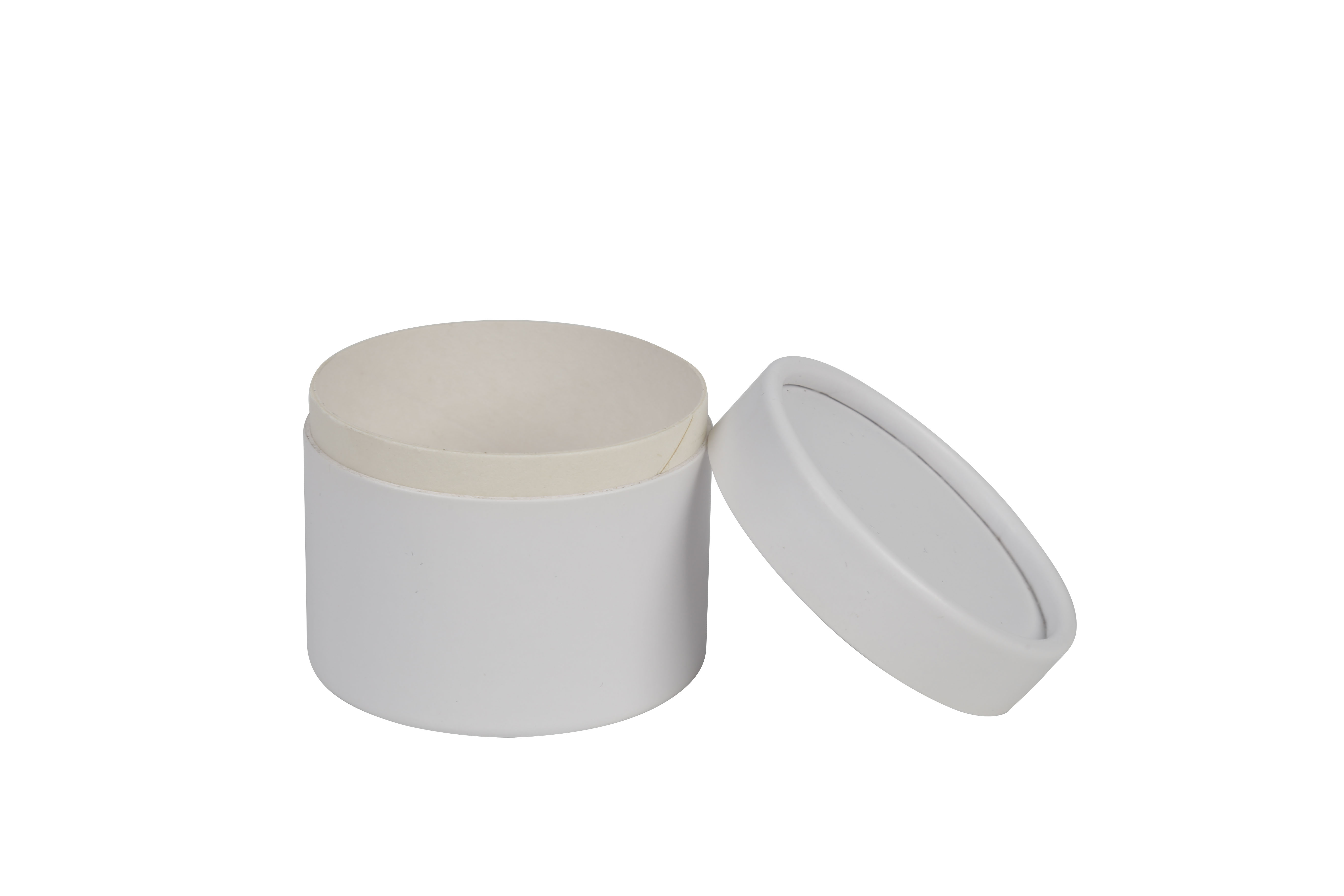 Pre-rolled paper tube box accept customized design white cardboard kraft paper packaging