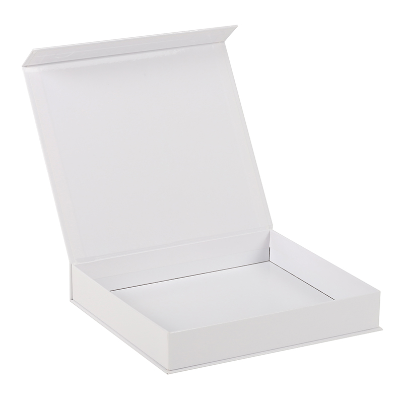 Custom printed luxury white magnetic gift box packaging wholesale hard rigid cardboard gift boxes with magnetic lid