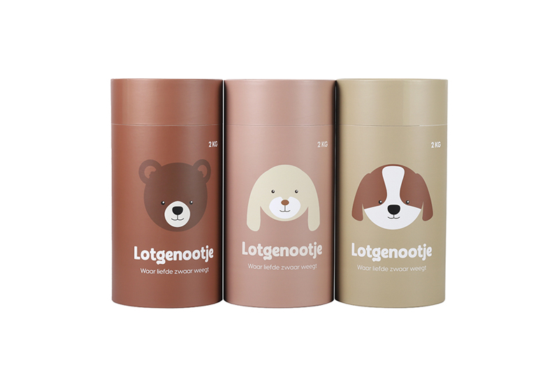 Custom  logo cardboard tube box cylindrical  box for yoga mat  and mouse pad  box