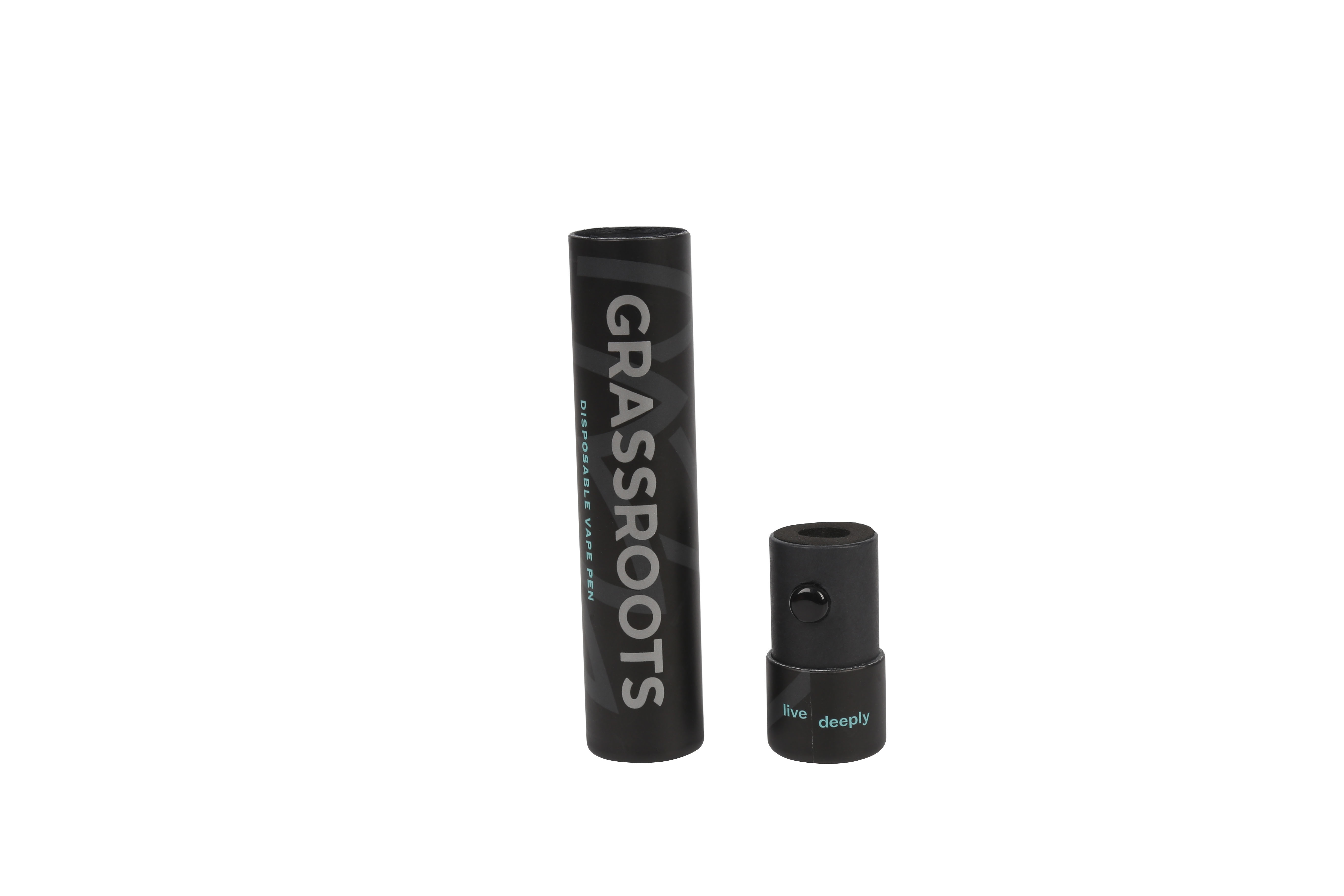 Safe eco friendly paper tube box packaging wholesale black custom cardboard cigar boxes with child lock