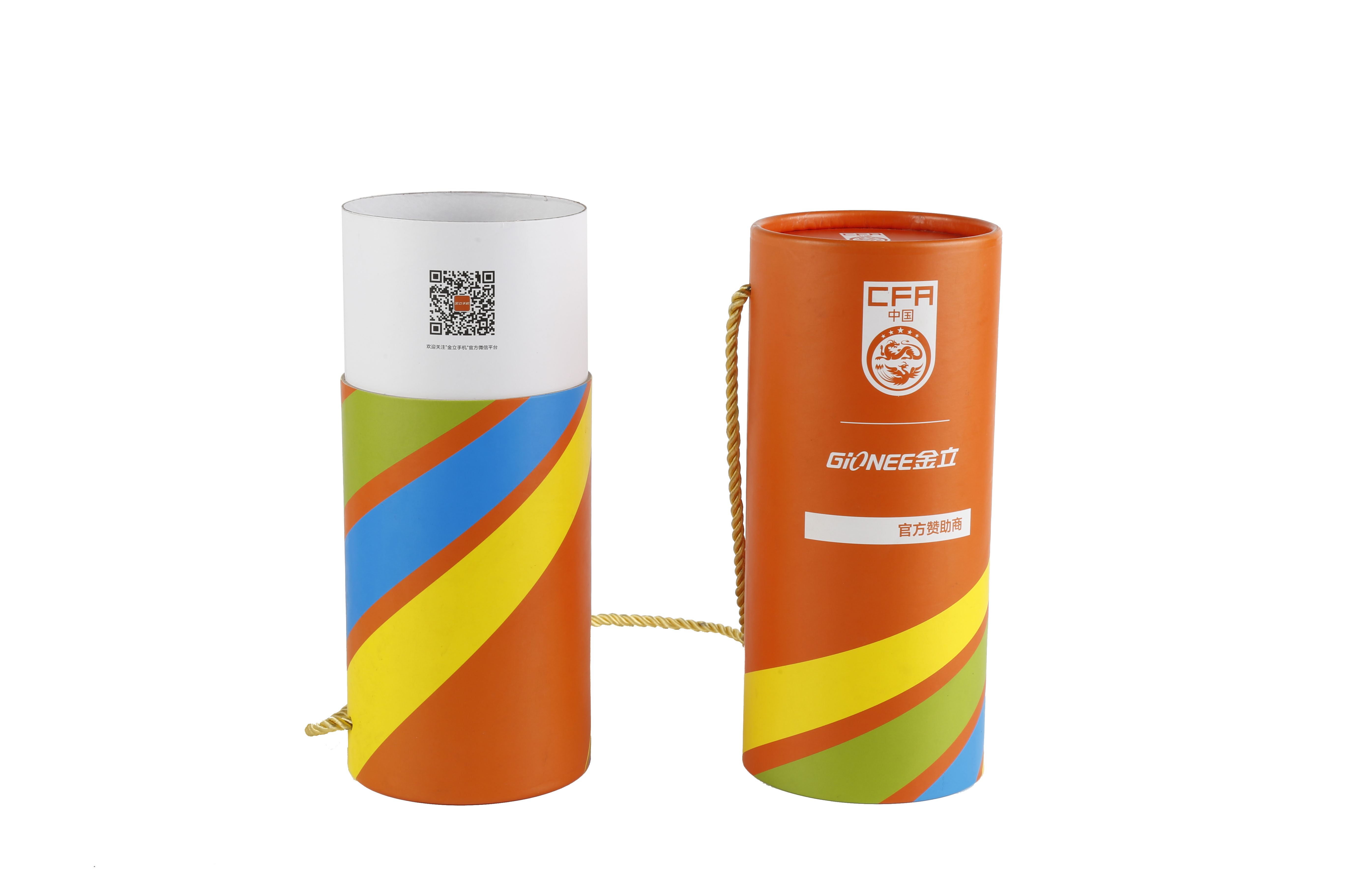Luxury Custom Logo Kraft Paper Cardboard Gift Tea Bag Packaging Paper Cylinder Tube Box