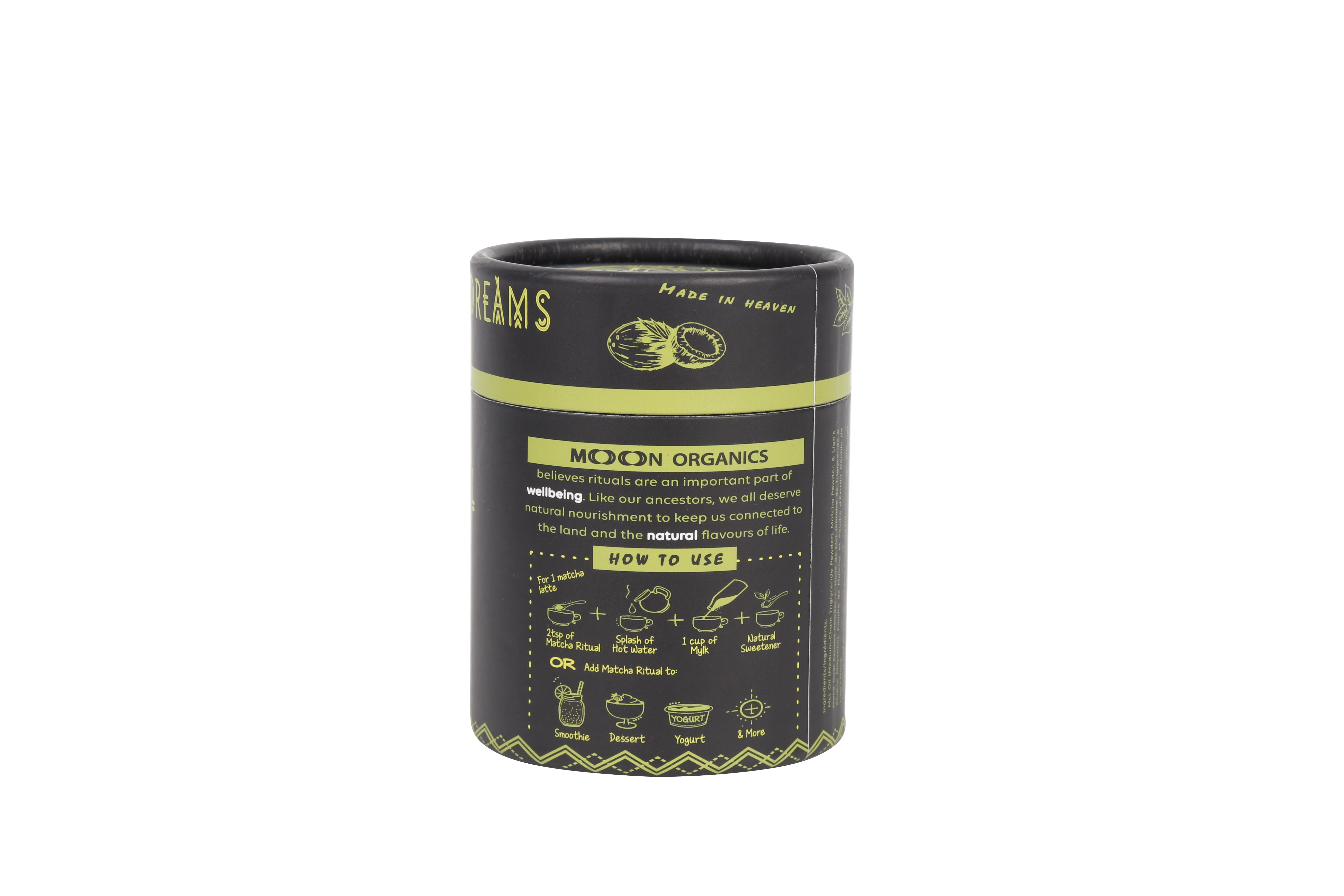 Custom paper tea tube packaging  cardboard cylinder container for coffee round box packaging